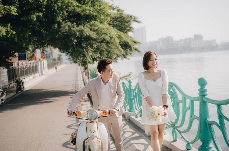 10 địa điểm chụp ảnh cưới ngoại cảnh Hà Nội siêu đẹp, lãng mạn