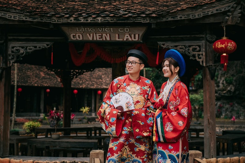 Cố viên lầu - địa điểm chụp ảnh cưới đẹp ở Ninh Bình